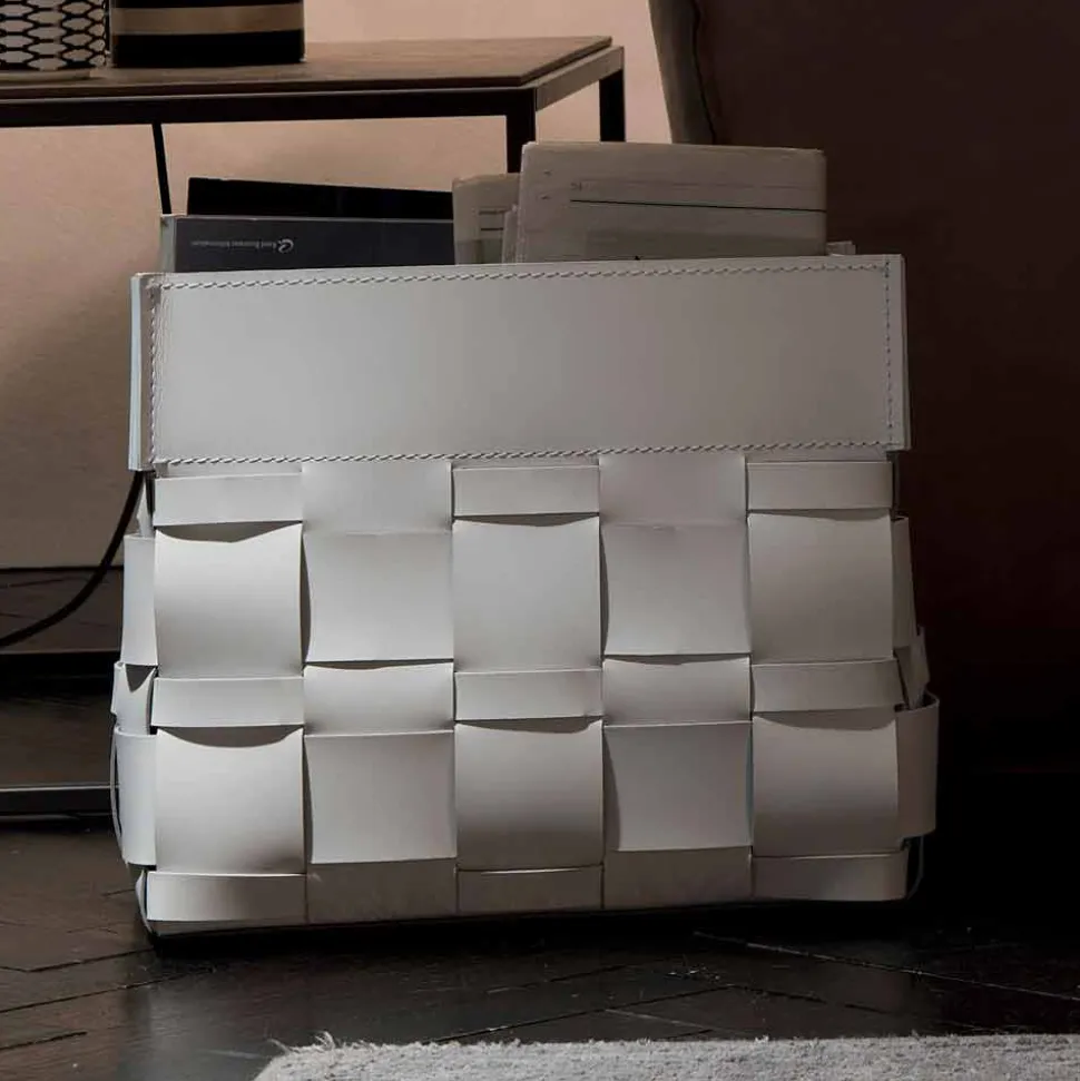 Lory portariviste da terra di design un cuoio, made in Italy
