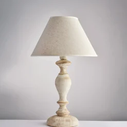 Lume in Legno con Paralume Made in Italy - Toscana