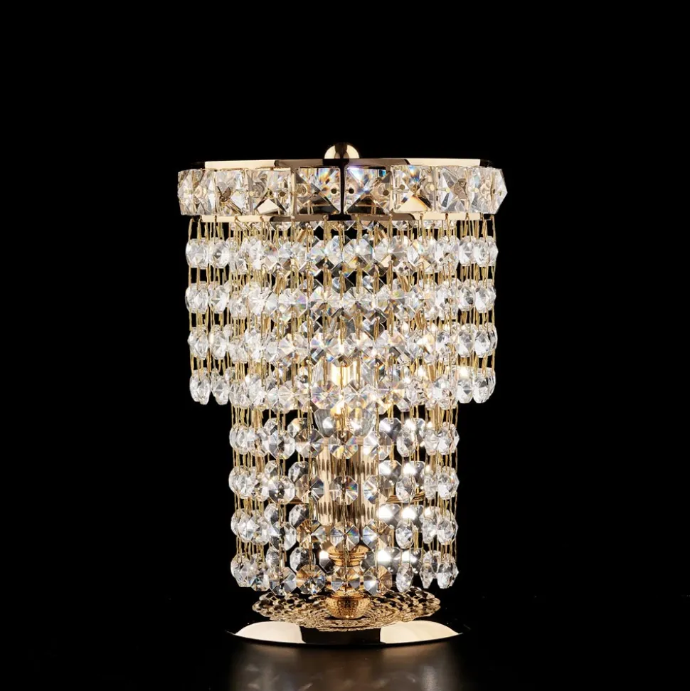 Lumetto in Ferro Dorato con Strass Made in Italy - Baviera