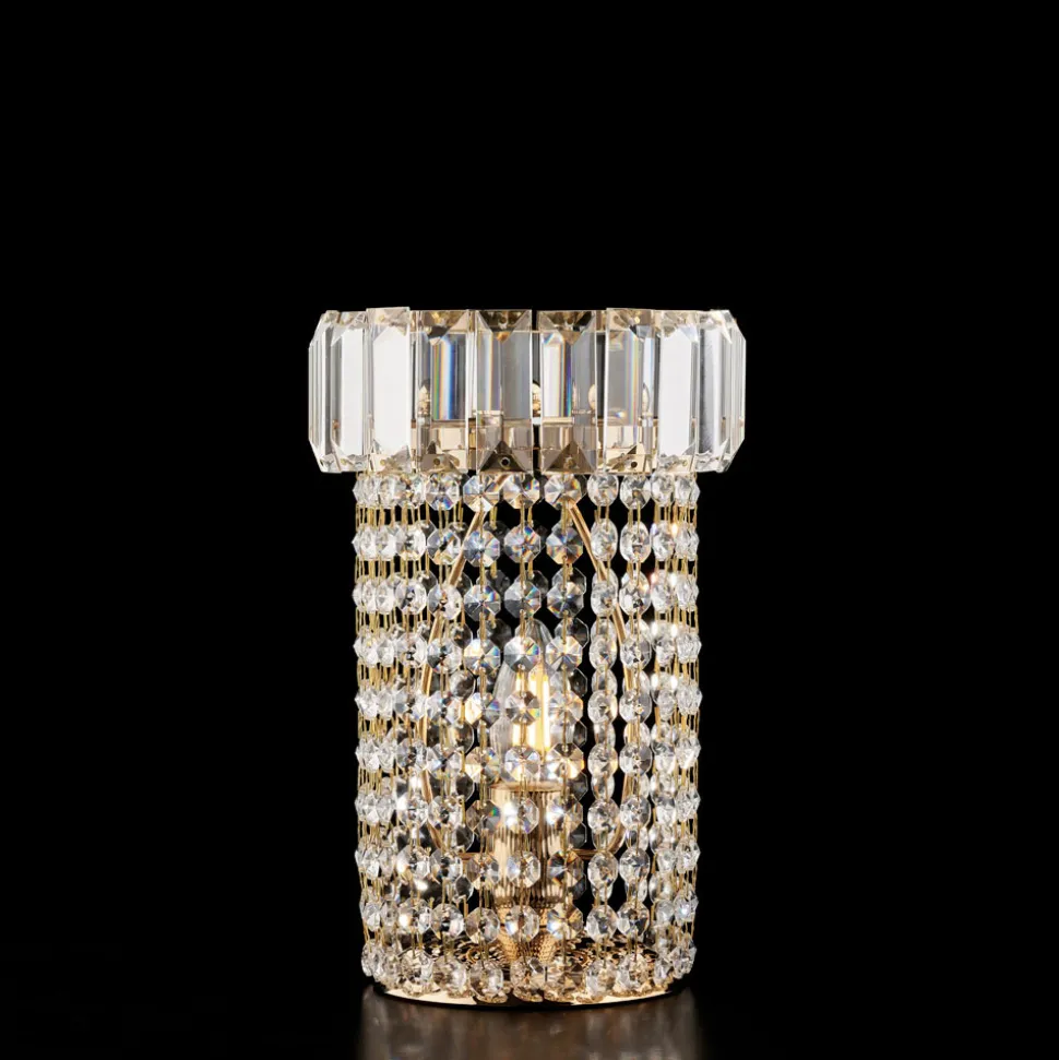 Lumetto in Ferro Dorato con Strass Made in Italy - Kiev