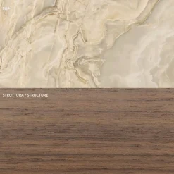 Madia con Ante Apertura Push-Pull in Legno Listellare Made in Italy - Salerno