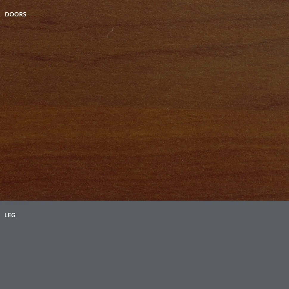 Madia da Soggiorno in Legno Opaco e Laminato HPL Made in Italy - Fiorenza
