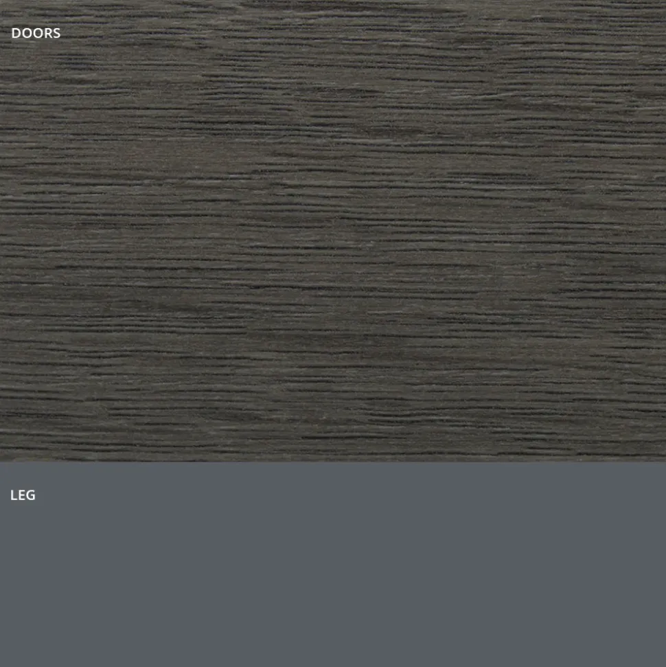 Madia da Soggiorno in Legno Opaco e Laminato HPL Made in Italy - Fiorenza