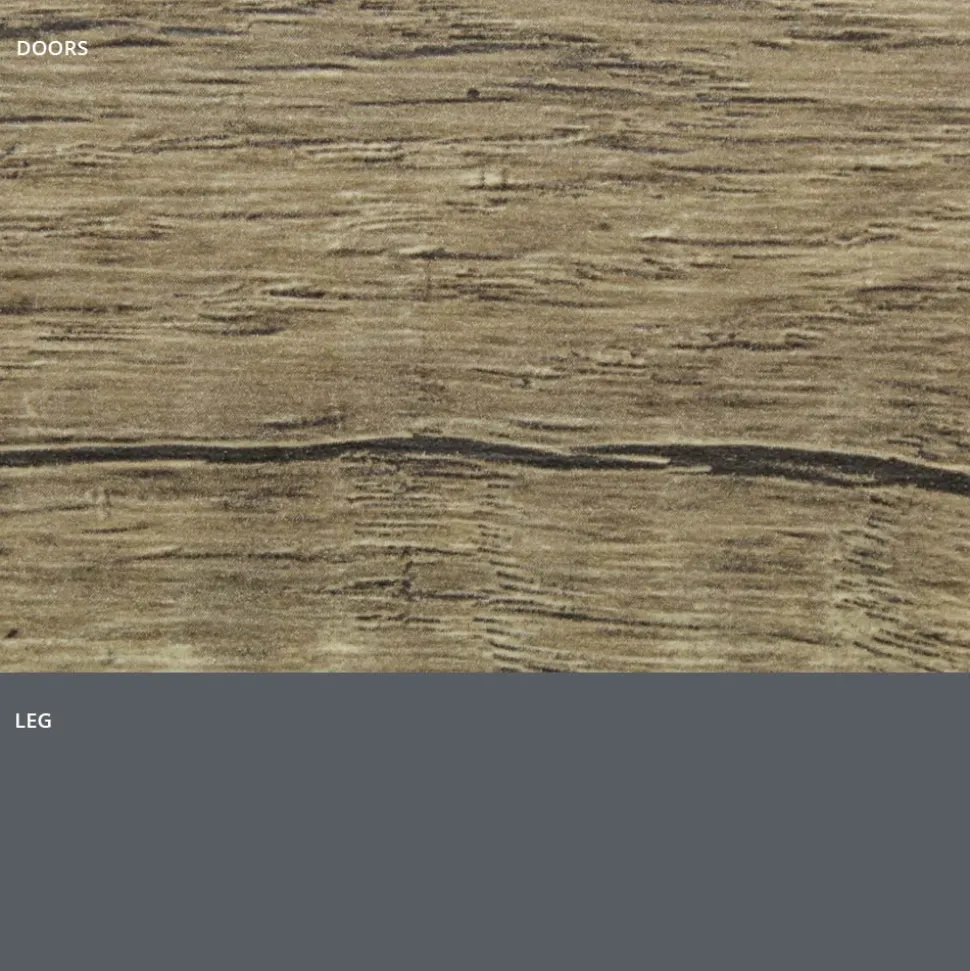 Madia da Soggiorno in Legno Opaco e Laminato HPL Made in Italy - Fiorenza