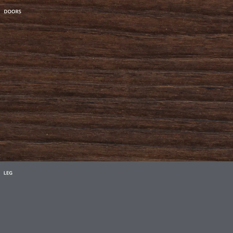 Madia da Soggiorno in Legno Opaco e Laminato HPL Made in Italy - Fiorenza