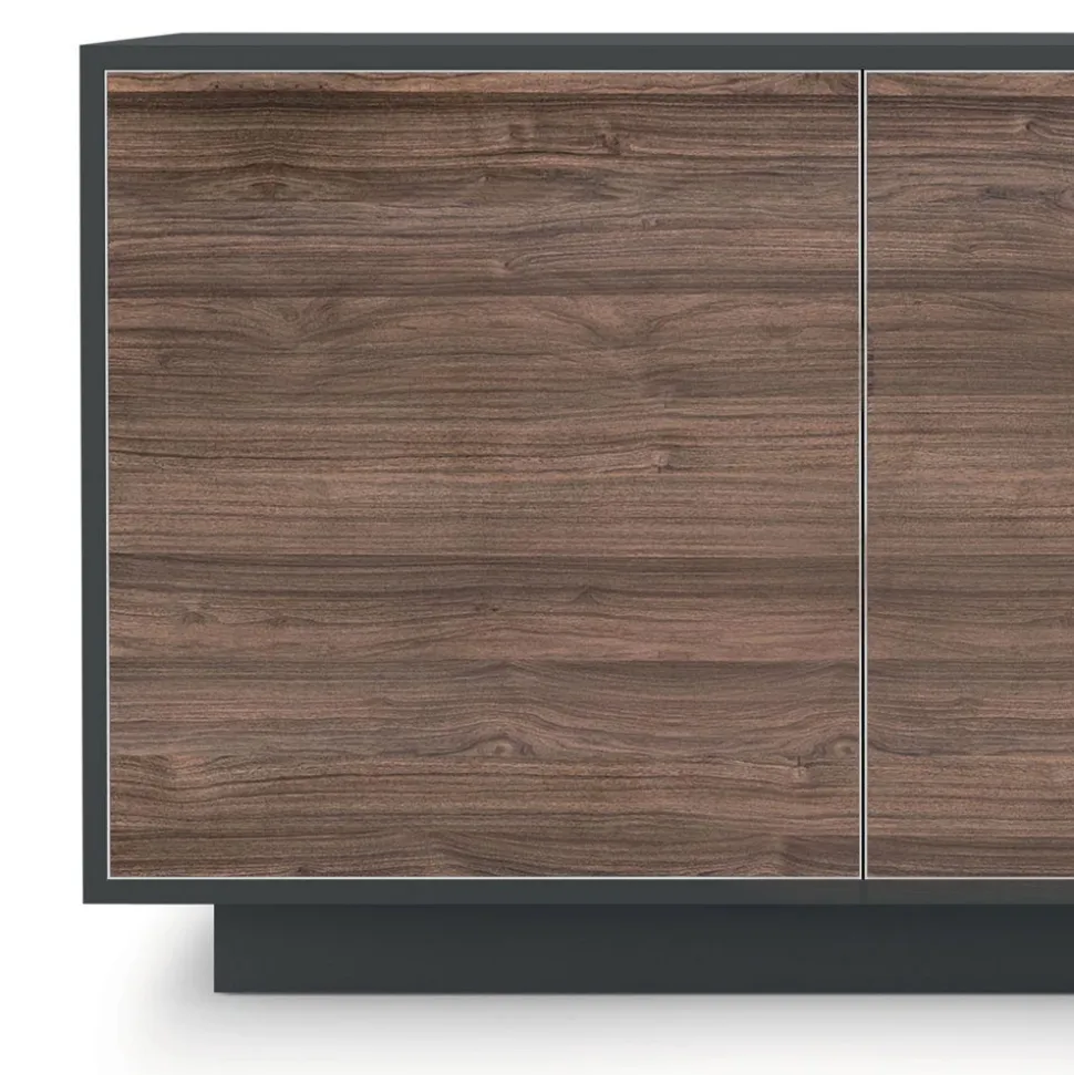 Madia da Soggiorno in Legno Opaco e Laminato HPL Made in Italy - Fiorenza