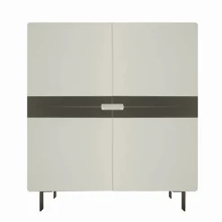Madia da Soggiorno in Mdf e Appoggio a 4 Gambe Made in Italy - Teresina