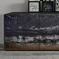 Madia da Zona Living con 3 Ante in Diverse Finiture Made in Italy - Ole