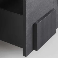 Madia di design in legno di larice spazzolato termotrattato Azalea