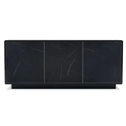 Madia in Legno con 2 o 3 Ante in Laminato HPL Made in Italy - Fiorenza