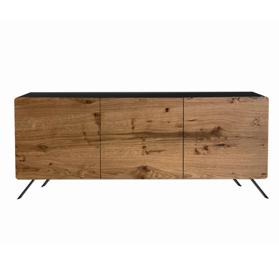 Madia Soggiorno in Mdf e Legno Massello 2 o 3 Ante Made in Italy - Chamber