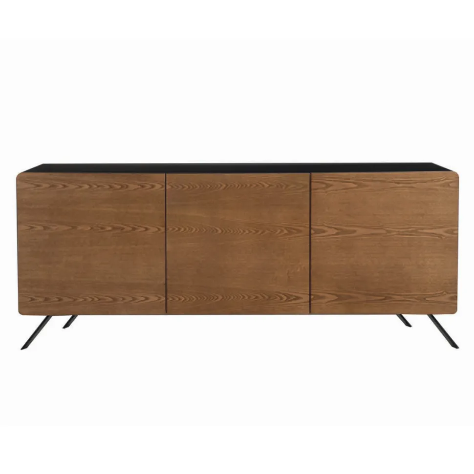 Madia Soggiorno in Mdf e Legno Massello 2 o 3 Ante Made in Italy - Chamber