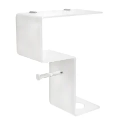 Mensola per il Bagno con Porta Rotolo e Porta Scopino Made in Italy - Paperone