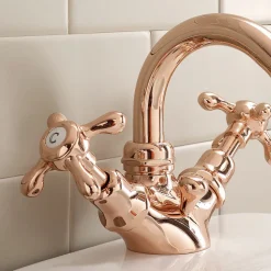 Miscelatore Bidet Monoforo di Design Vintage in Ottone Made in Italy – Klarisa