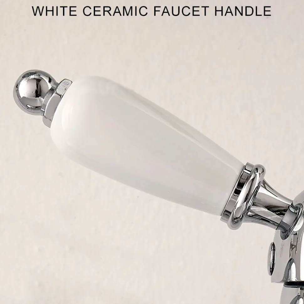 Miscelatore Bidet Stile Classico in Ottone Fatto a Mano con Leva - Noriana