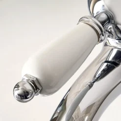 Miscelatore Bidet Stile Classico in Ottone Fatto a Mano con Leva - Noriana
