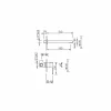 Miscelatore Lavabo a Parete in Ottone di Design Made in Italy - Sika