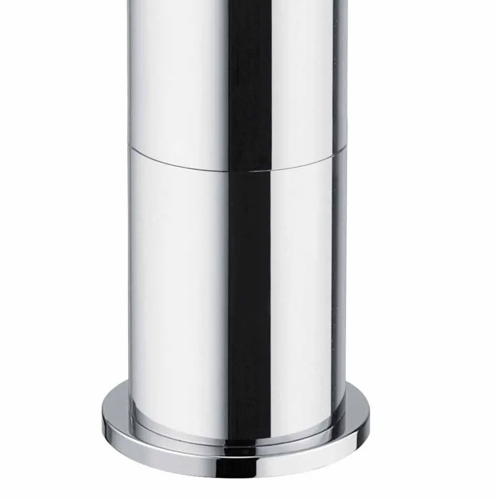 Miscelatore Lavabo Bagno in Ottone Cromato Senza Scarico Made in Italy - Ermia