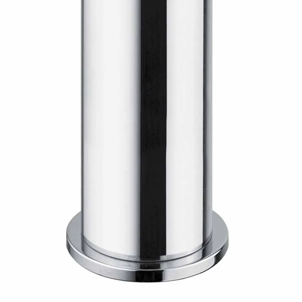 Miscelatore Lavabo Bagno in Ottone Cromato Senza Scarico Made in Italy - Ermia