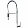 Miscelatore Lavabo Cucina in Ottone Orientabile con Molla Made in Italy - Keope