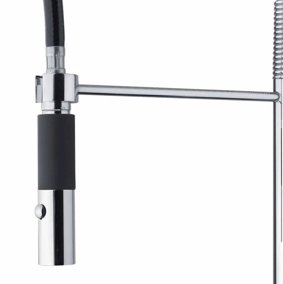 Miscelatore Lavabo Cucina in Ottone Orientabile con Molla Made in Italy - Keope