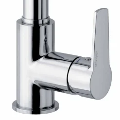 Miscelatore Lavabo da Cucina con Tubo Orientabile in Ottone Made in Italy - Cory
