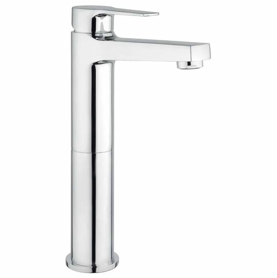 Miscelatore Lavabo Moderno Senza Scarico in Ottone Made in Italy - Sindra