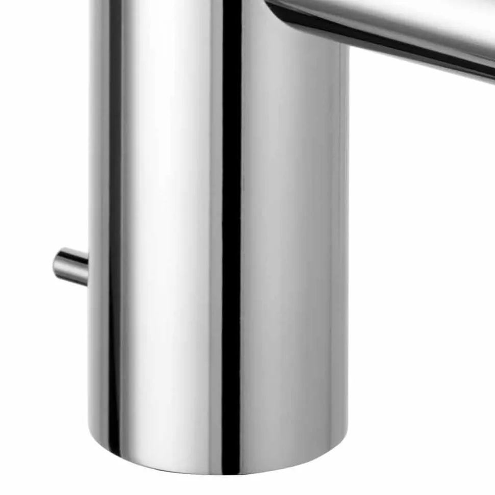 Miscelatore Monocomando per Lavabo da Bagno in Ottone, Design Pregiato - Zanio