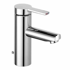 Miscelatore Monocomando per Lavabo da Bagno in Ottone, Design Pregiato - Zanio