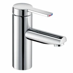 Miscelatore Monocomando per Lavabo da Bagno in Ottone, Design Pregiato - Zanio