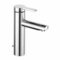 Miscelatore Monocomando per Lavabo da Bagno in Ottone, Design Pregiato - Zanio