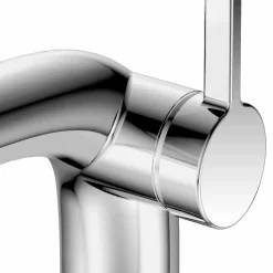 Miscelatore Monocomando per Lavabo Bagno con Scarico in Ottone, di Lusso - Pinto