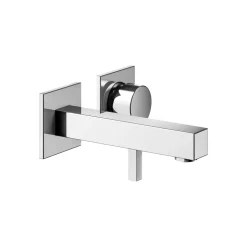 Miscelatore Monocomando per Lavabo a Parete in Ottone - Erik
