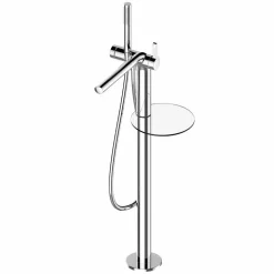 Miscelatore Monocomando per Vasca Freestanding con Doccetta in Ottone - Pinto
