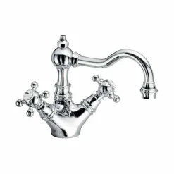 Miscelatore Monoforo per Lavabo di Design in Ottone Made in Italy - Binsu