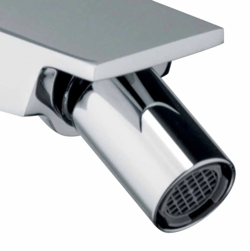 Miscelatore per Bidet con Scarico in Finitura Cromata Made in Italy - Galla