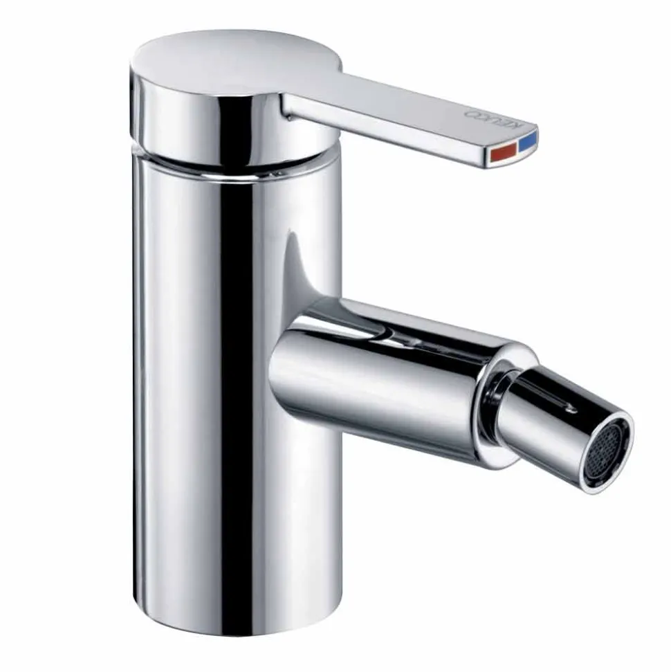 Miscelatore per Bidet con Scarico a Saltarello in Ottone Cromo, di Lusso - Zanio