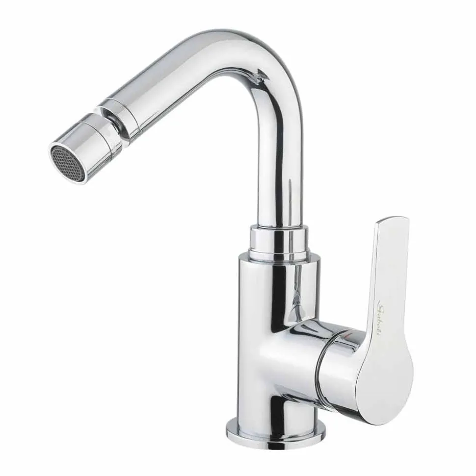 Miscelatore per Bidet Senza Scarico in Ottone Cromato Made in Italy - Sindra