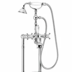 Miscelatore per Bordo Vasca Classico in Ottone Made in Italy - Eripio