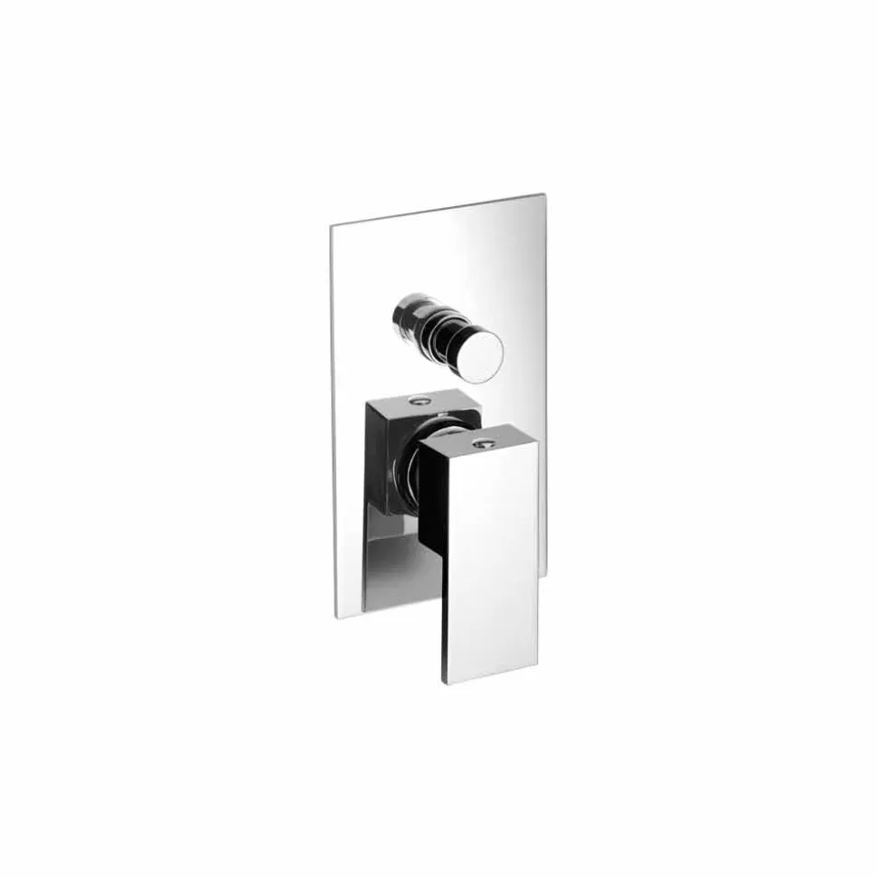 Miscelatore per Doccia o Vasca ad Incasso in Ottone Made in Italy - Bibo