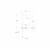Miscelatore per Lavabo Bagno in Ottone di Design Made in Italy - Besugo