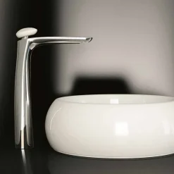 Miscelatore per Lavabo Bagno in Ottone di Design Made in Italy - Besugo
