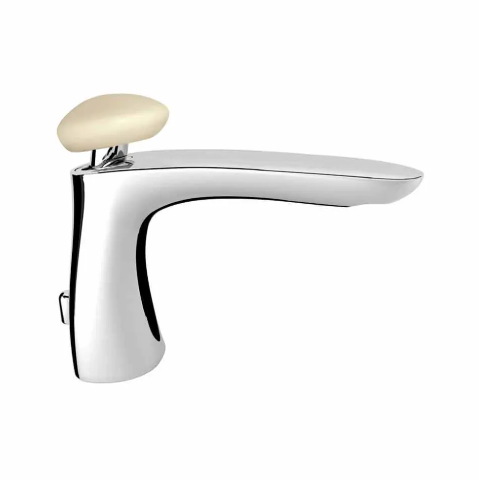 Miscelatore per Lavabo Bagno Moderno in Ottone Made in Italy - Besugo