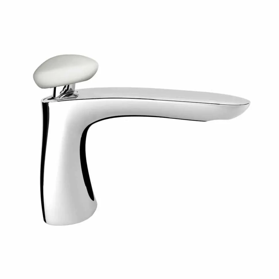 Miscelatore per Lavabo Bagno Moderno in Ottone Made in Italy - Besugo