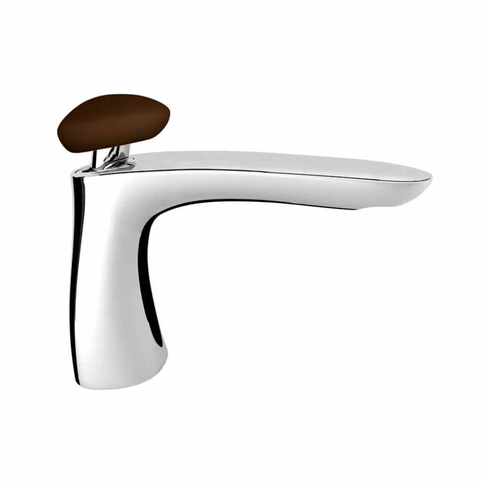 Miscelatore per Lavabo Bagno Moderno in Ottone Made in Italy - Besugo
