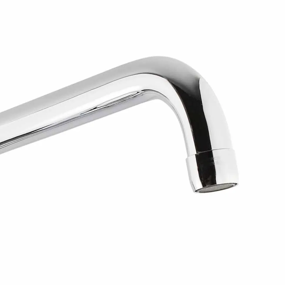 Miscelatore per Lavabo Cucina in Ottone Cromato Orientabile Made in Italy - Cino