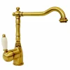 Miscelatore per Lavabo Cucina Design Classico in Ottone Made in Italy - Carmel