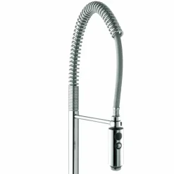 Miscelatore per Lavabo Cucina in Ottone con Doccetta Made in Italy - Kalimo