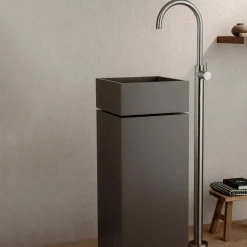 Miscelatore per Lavabo da Terra in Acciaio AISI 316L Made in Italy - Artigli