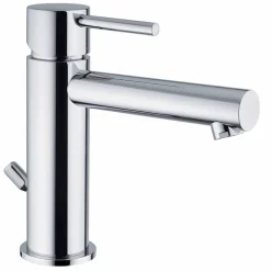 Miscelatore per Lavabo in Ottone Finitura Cromata Made in Italy - Ermia